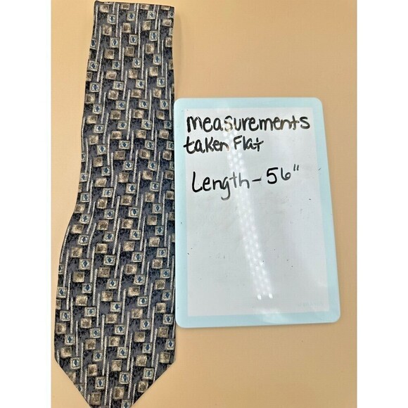 Lot of 100% Silk Ties Dino Baldini, Summit Hill, Free Man, Oakton Ltd, Arrow - Picture 3 of 13